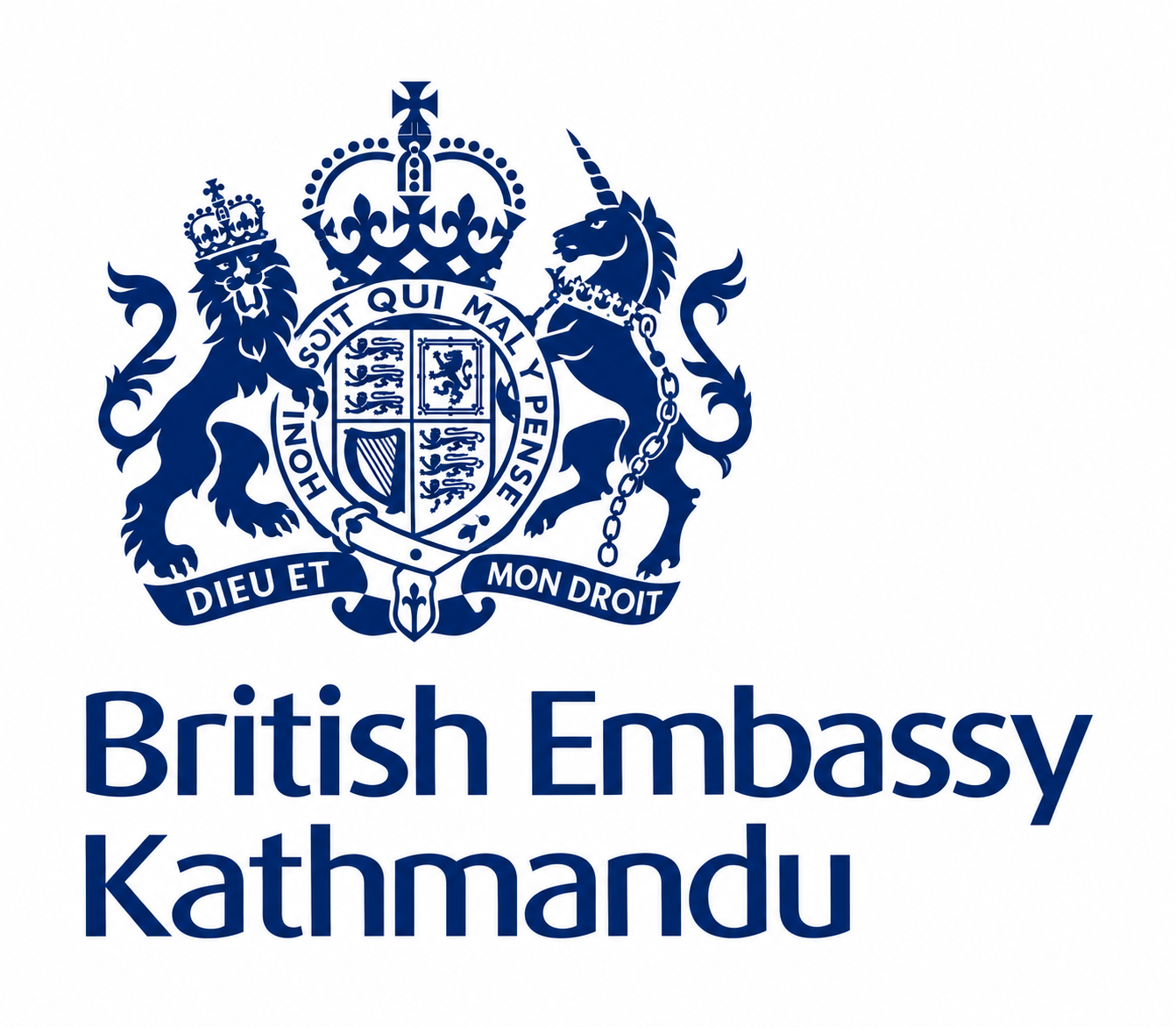 British Embassy Kathmandu logo