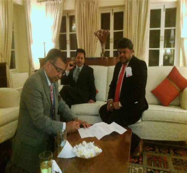 MoU Signing with Gateway Asia, UK