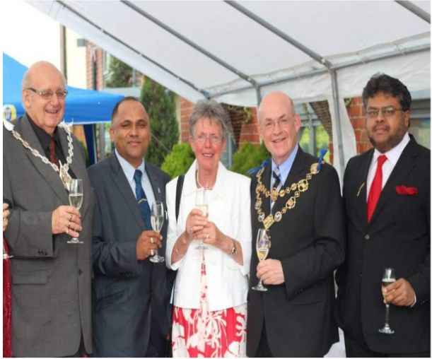 Networking session at Everest Inn, London